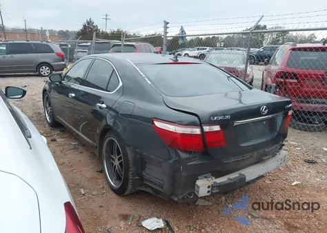 2007 Lexus Ls 460 из США, поврежденный, VIN JTHBL46F975048451
